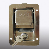 Flush Mount Paddle Latch (locking)