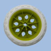 Plastic wheel