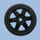 Plastic wheel